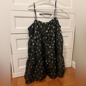 Forever 21 Black and Gold Dress